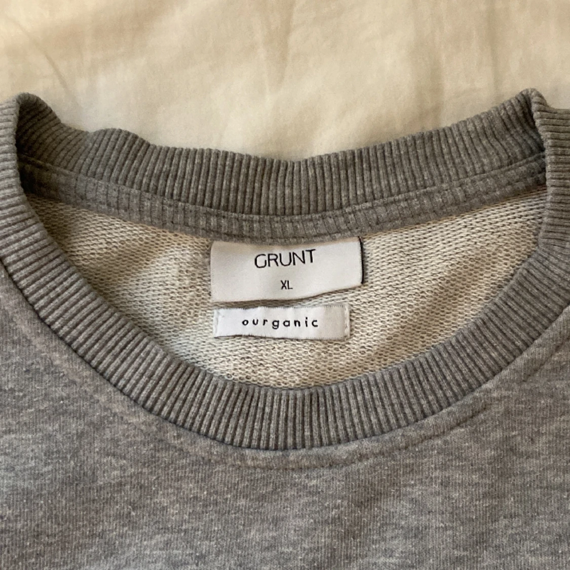Grå sweatshirt - 90