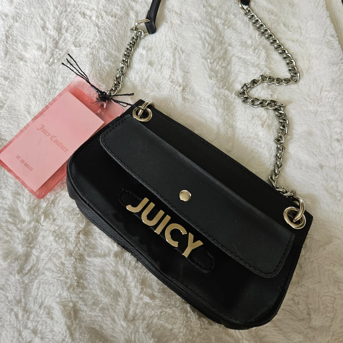 Liten juicy couture väska bokstäverna är i silver NYTT 