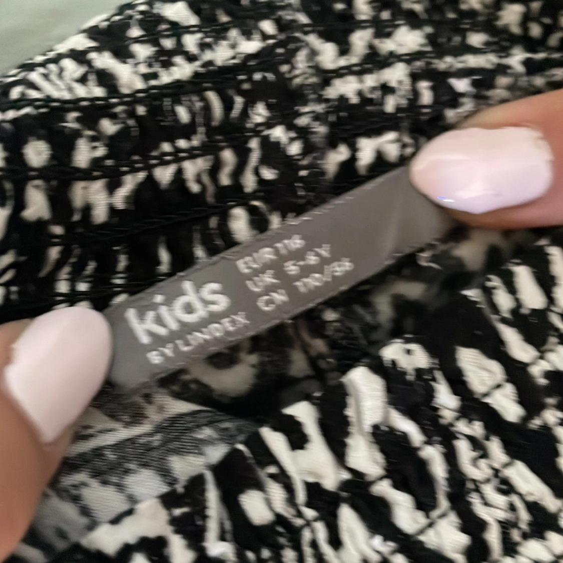 Mönstrade byxor - 90