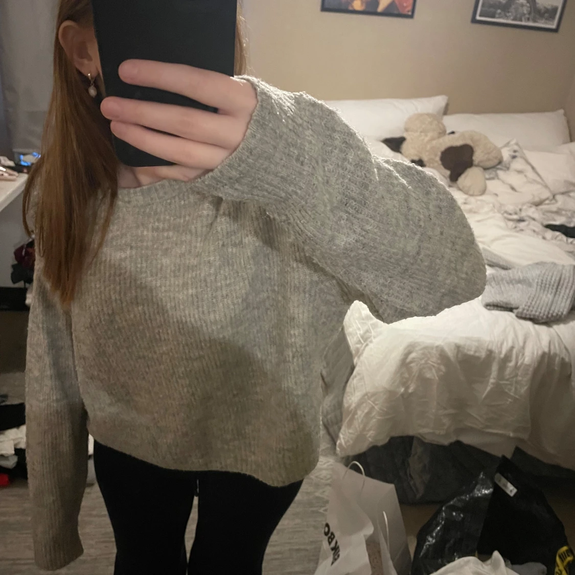 Stickad tröja  - 90