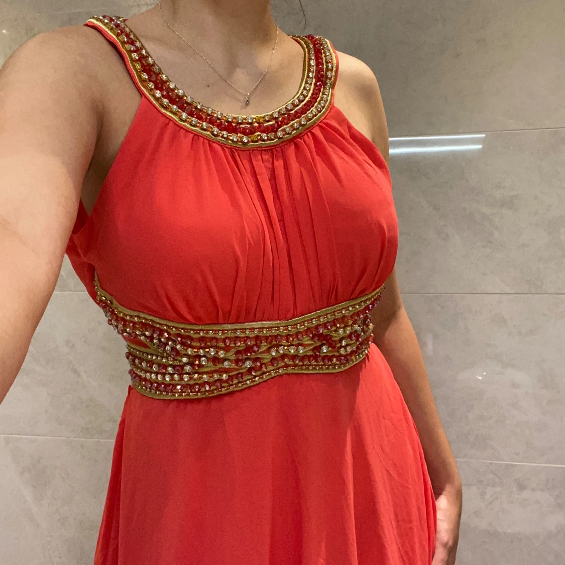 Balklänning med paljetter  - 91