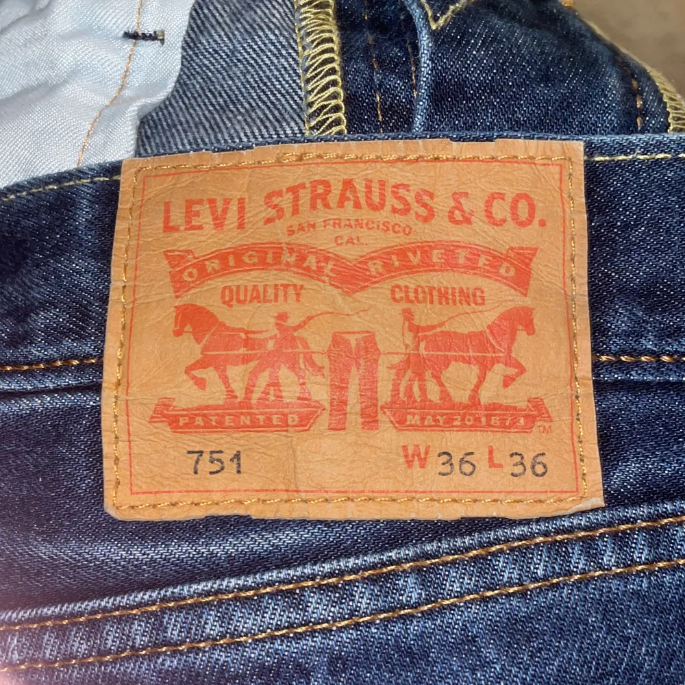 Riktigt nice baggy jeans i bra skick Modellen är 192 . Jeans & Byxor.