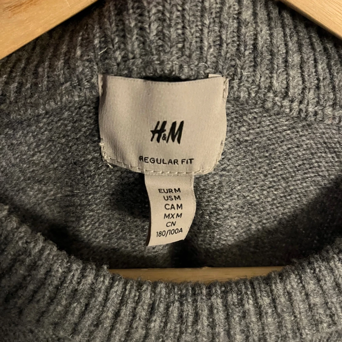 Stickad sweatshirt  - 90