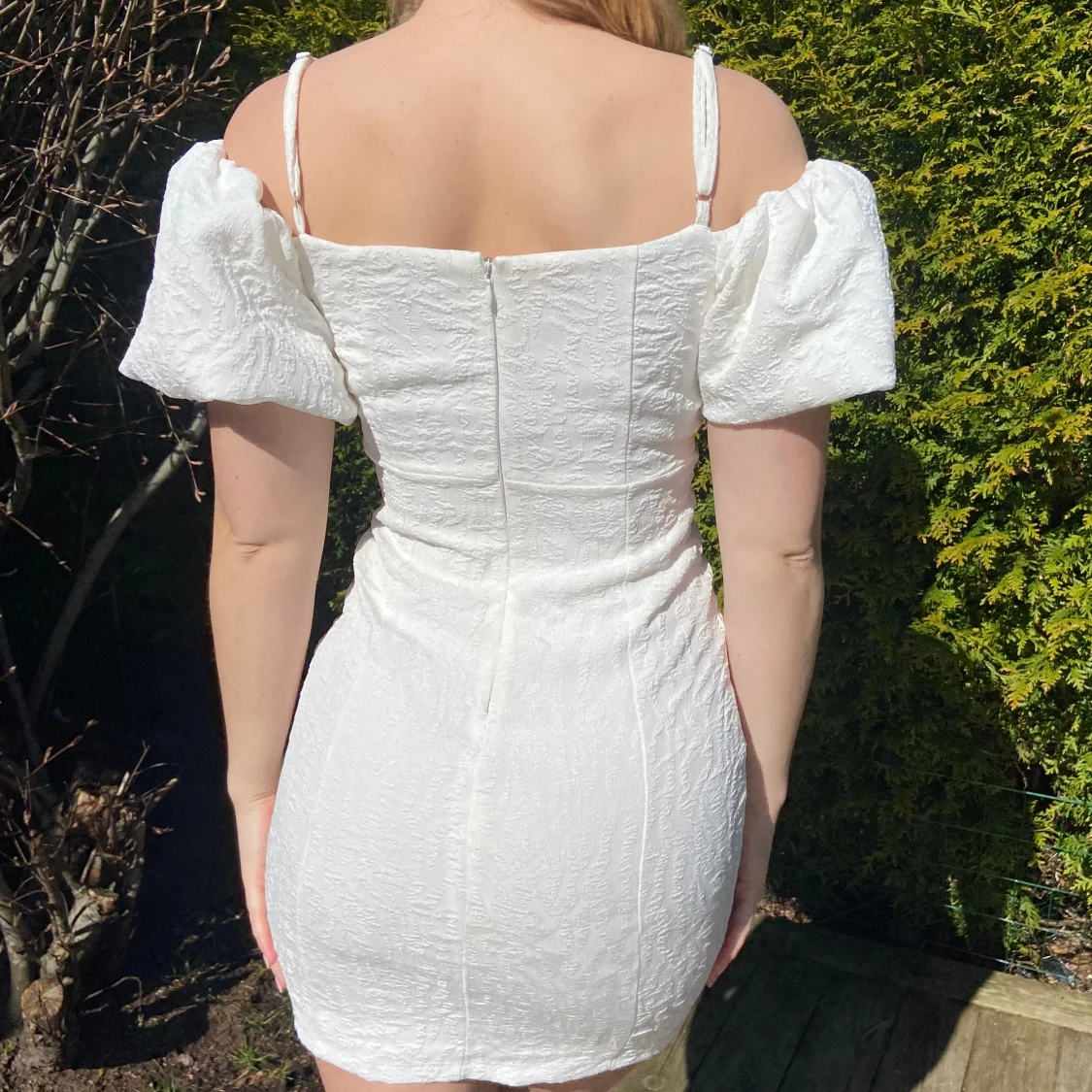 Vit klänning/studentklänning - 91