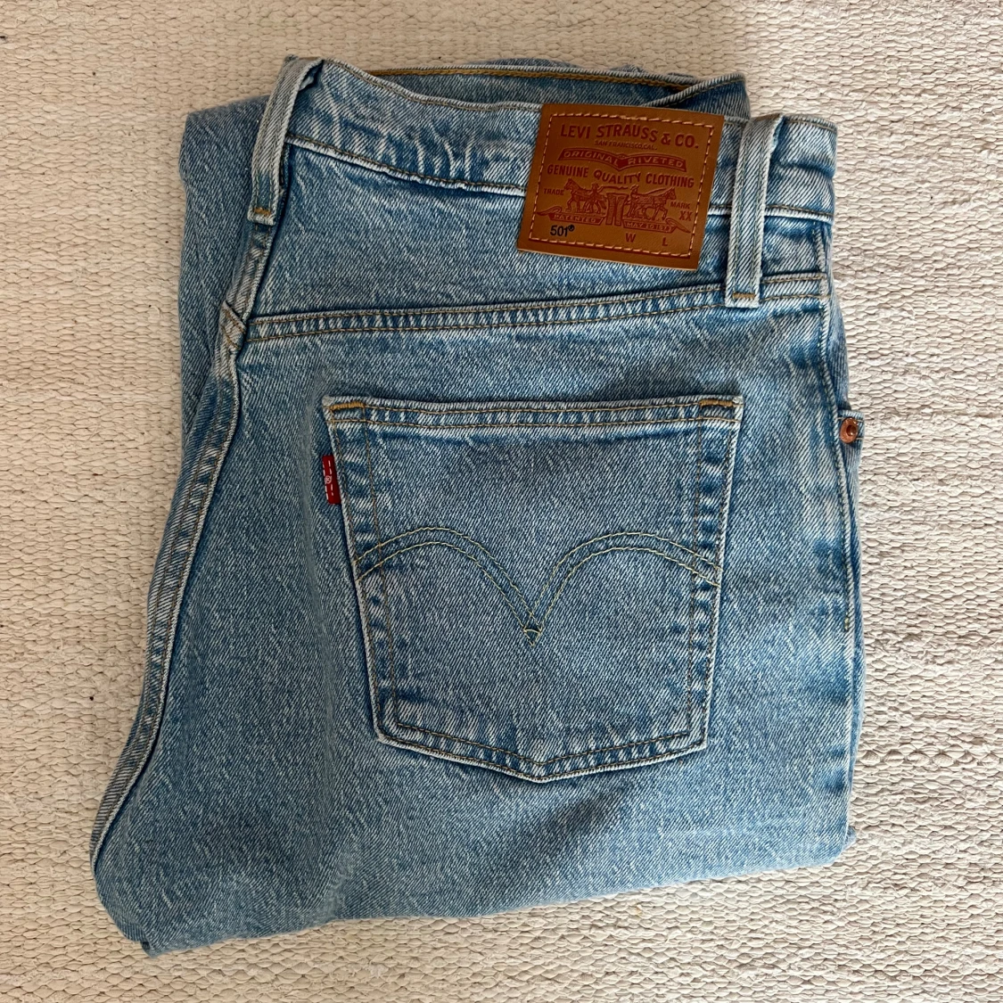 Levis 501 29/26 använda en gång