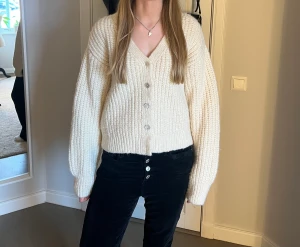 Kofta Zara - Stickad kofta från Zara i mohair, Stl M och i perfekt skick