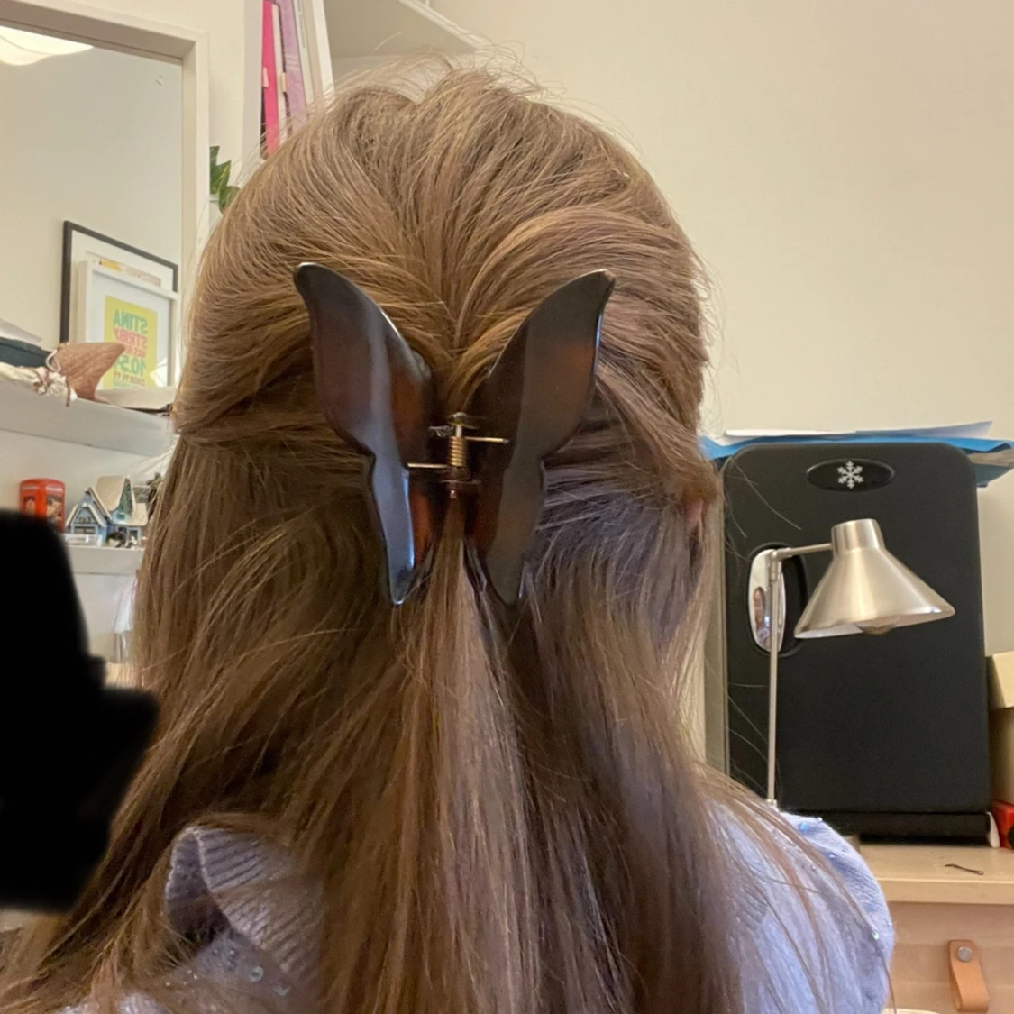 fjärilshårklämma - 90