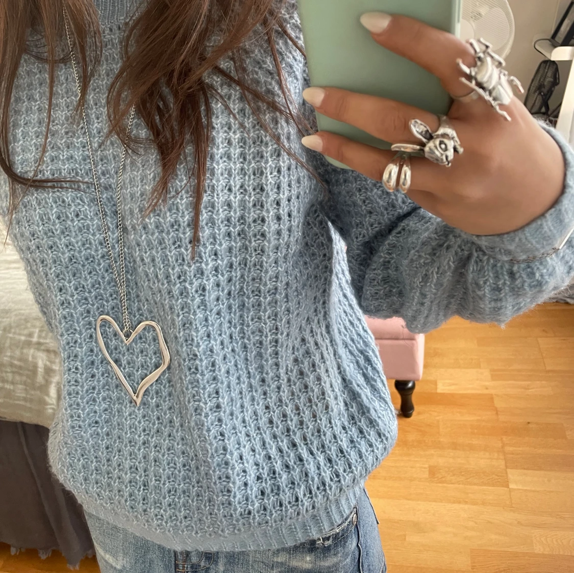 Stickad tröja  - 90