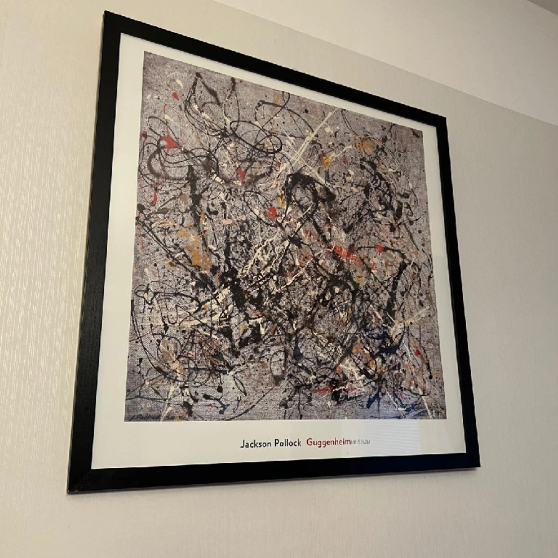 Jätte fin tavla av Jackson Pollock från 1950 - 91