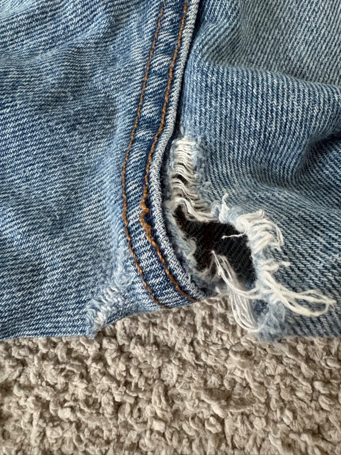 Levi’s 501 ljusblå  - 4
