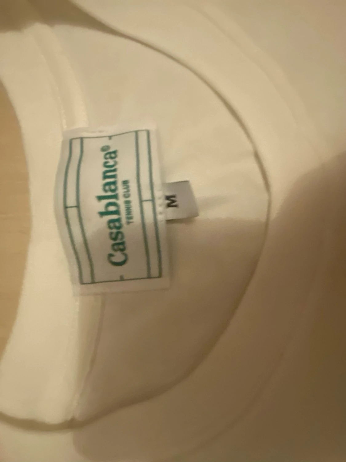 Vit Casablanca t-shirt med tryck - 2