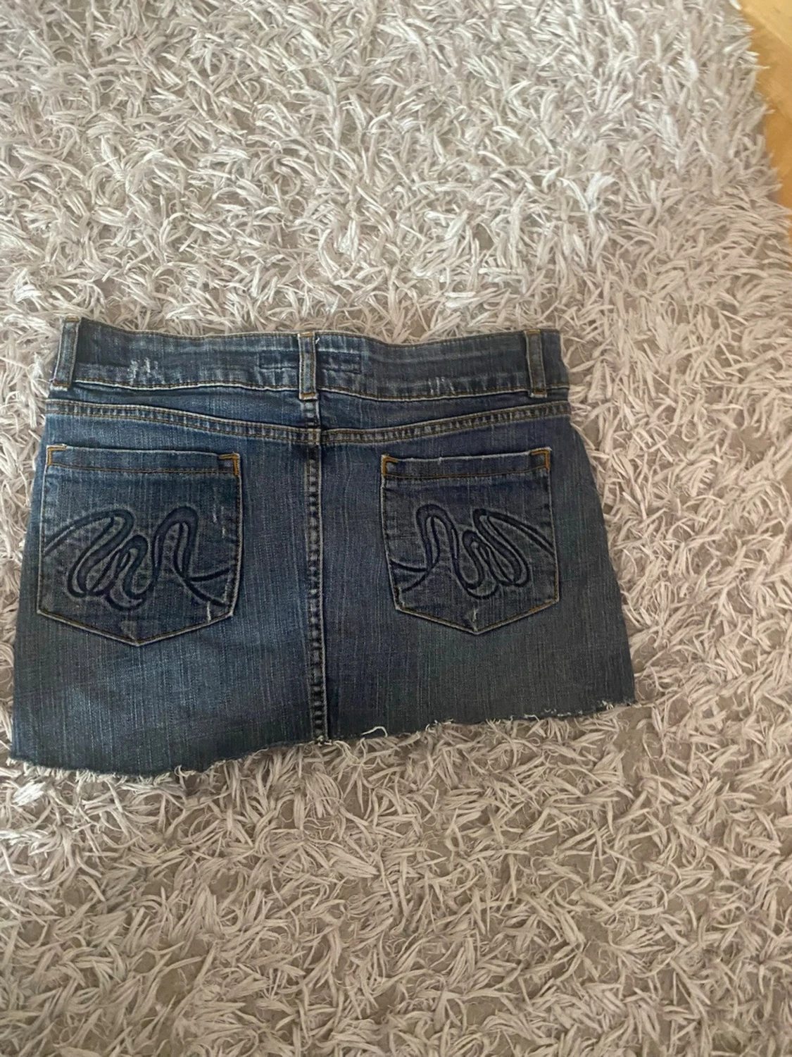 vintage jeans kjol  - 1