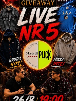 ‼️LIVE PÅ PLICK‼️12/8 20:00🏄 - Boooooom