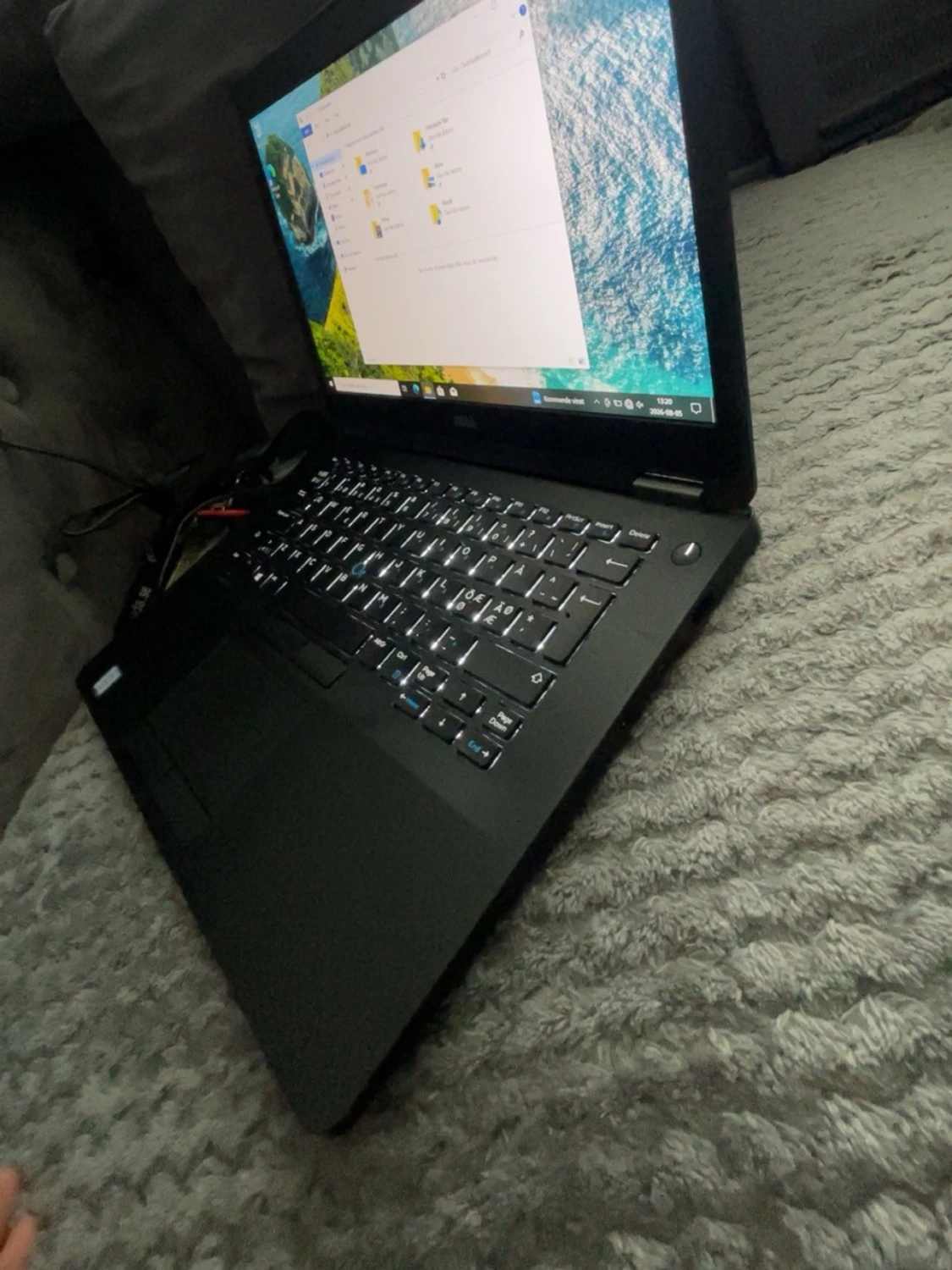 Svart Dell Latitude bärbar dator - 3