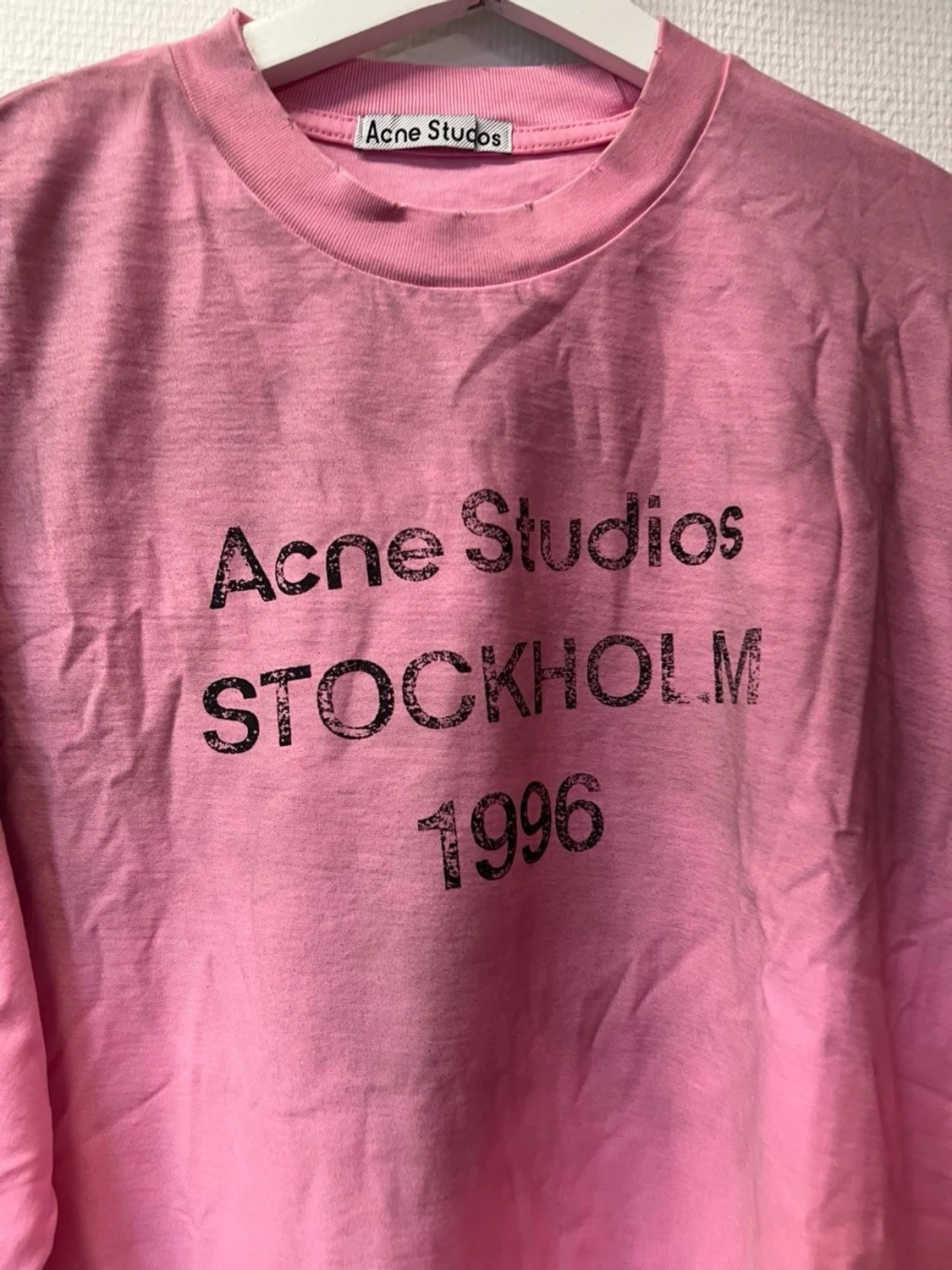 Acne studios long sleeve pink (m) - 1