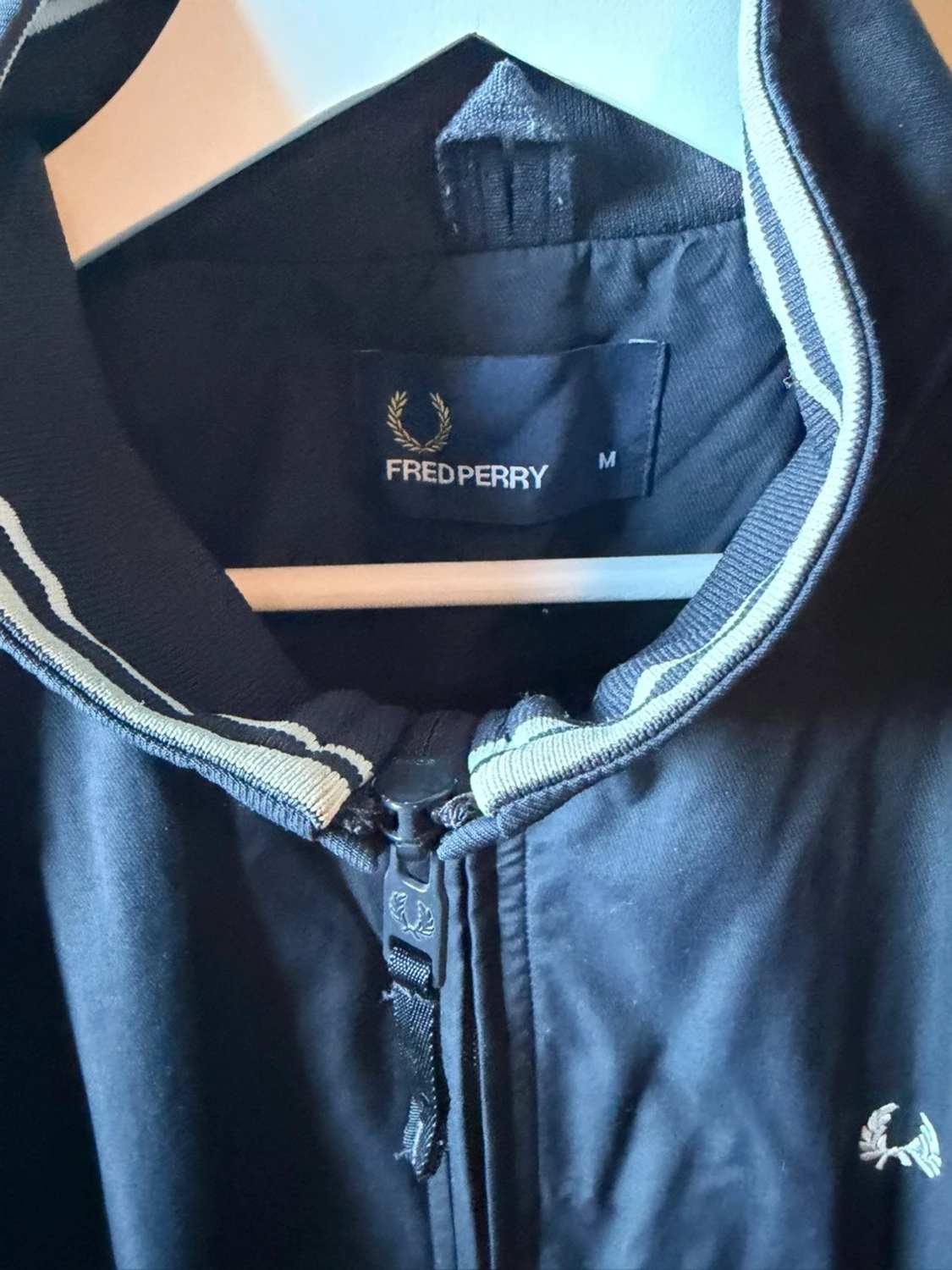 Svart vindjacka från Fred Perry - 2