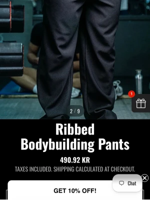 Anabolic apparel pumper pants - Säljer varan enligt bild. Storlek M. Aldrig använd. Lite för tight i midjan för mig. Bra längd.