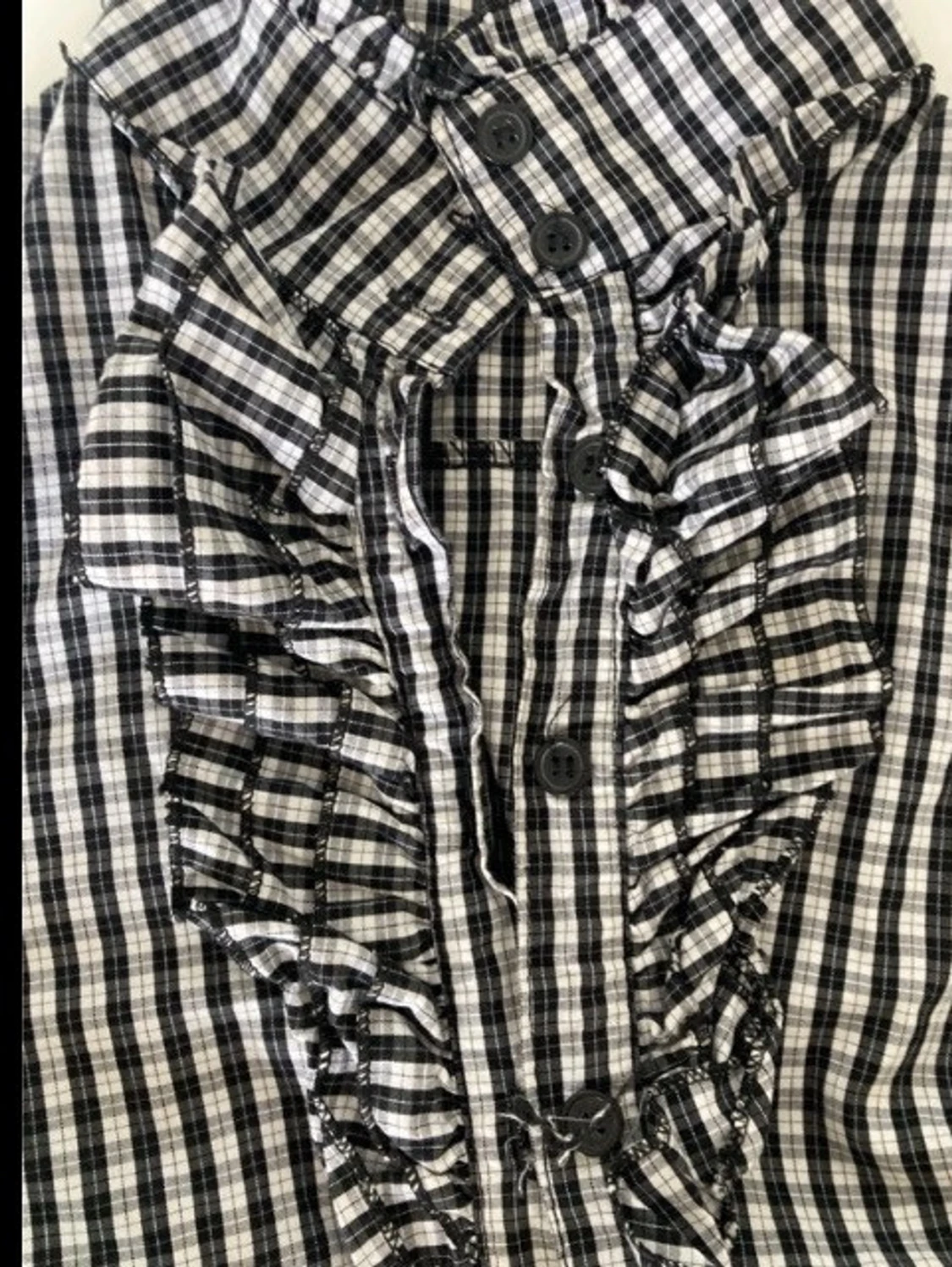 Italian coquette Vintage body blouse, s - 3