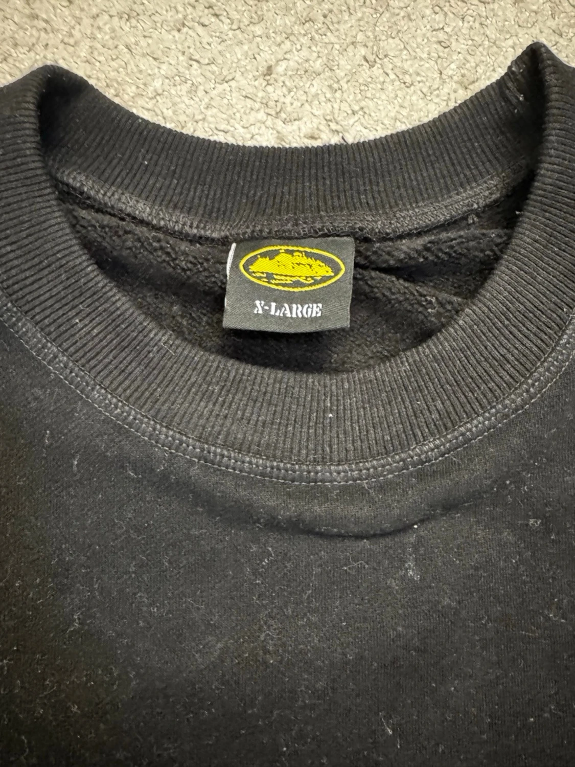 Svart sweatshirt från X-LARGE från Corteiz - 1