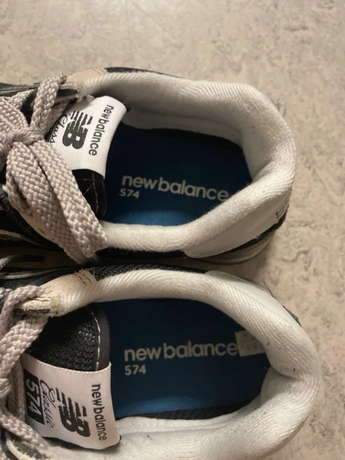 New Balance 574 svarta sneakers - 4
