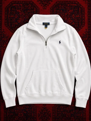 Ralph Lauren quarter zip  - Skick 9/10 | inga tecken på användning | 100% autentisk, QR kod scan fungerar | storlek 14-16 år barn vilket motsvarar vuxen XS | nypris 1299 kr | tvättas och fräschas upp innan frakt! Pris går att diskutera vid snabbaffär 💯🤝