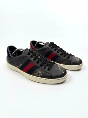 Gucci Ace Skor  - Gucci Ace Supreme Sneakers | Storlek 41,5 / UK 7,5 | Skick 9/10 | Nypris ca 7300kr | 100% autentiska |