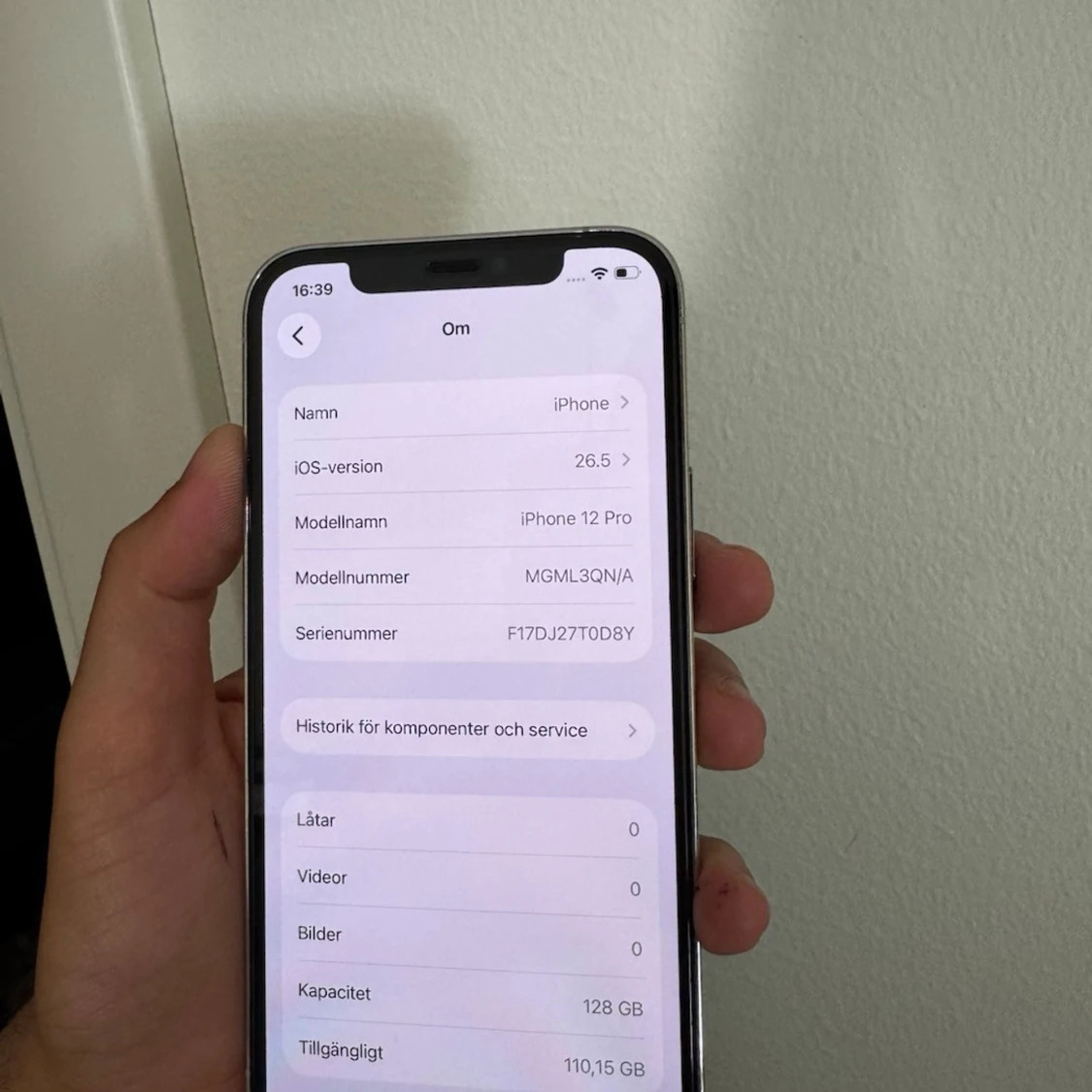 iPhone 12 Pro 128Gb | Nytt batteri 100% med nya tillbehör - 5