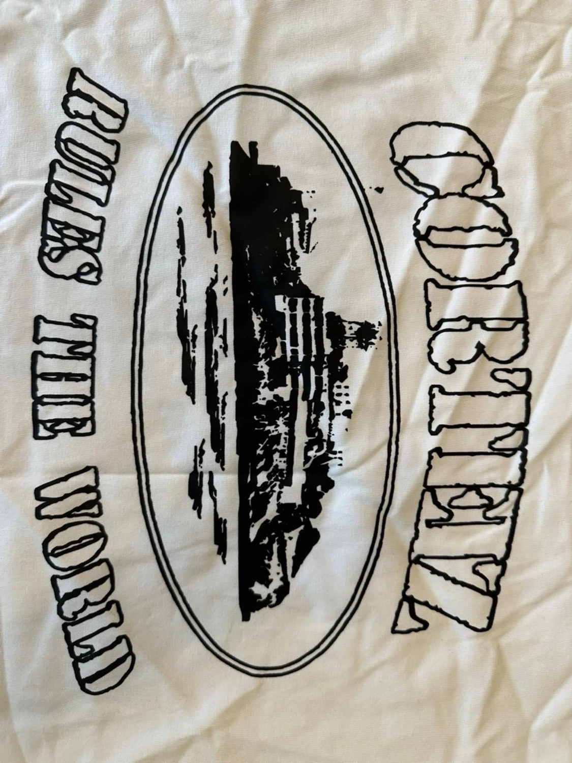 Vit Corteiz t-shirt med tryck - 1