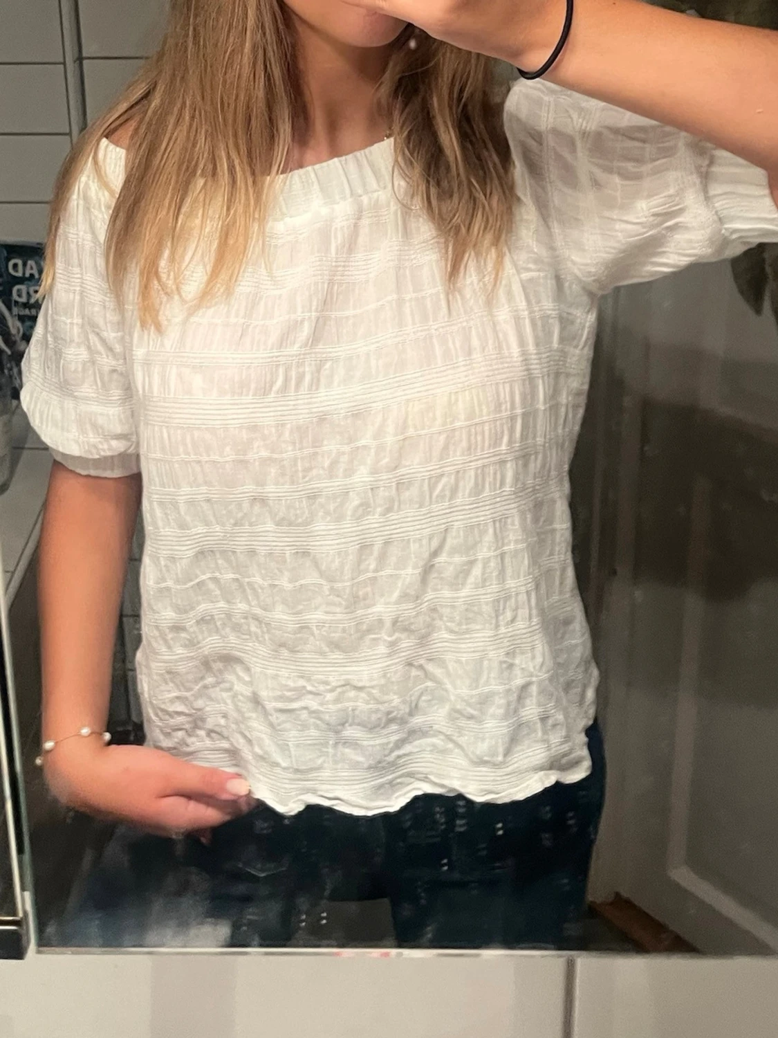 Vit blus  - 2