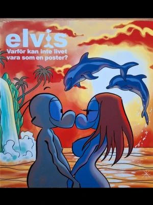 2st Elvis seriealbum - Två färgglada seriealbum om Elvis, skapade av Tony och Maria Cronstam. För dig som gillar svensk humor och serier, ca 10 år gammla! ♡ 