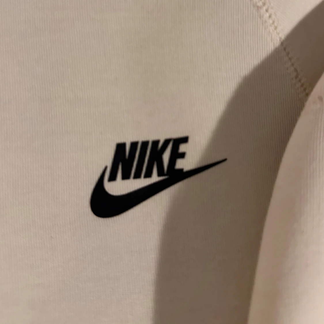 Beige hoodiejacka från Nike, stl S - 1