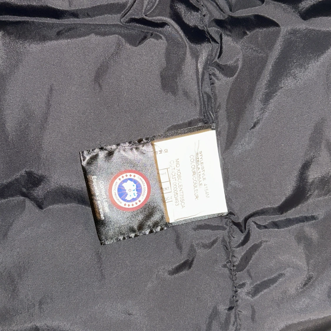 Svart dunväst från Canada Goose M - 3