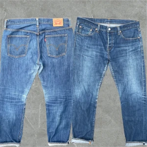 Levis 501 vintage  - Riktigt snygga Levis 501 som är selvage! Mått: midja 44cm | längd 96cm. Skriv vid funderingar 
