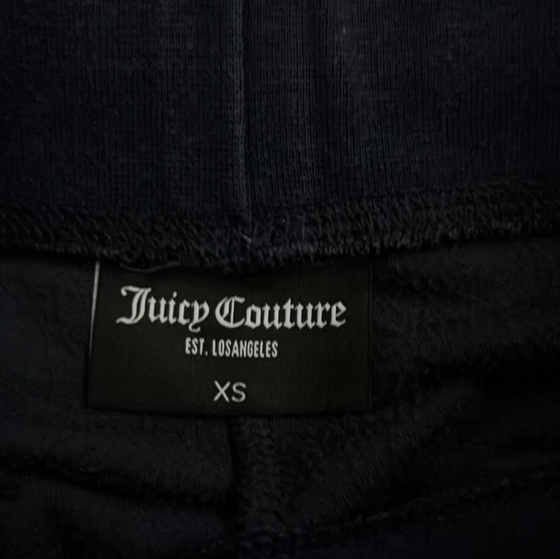 Svarta mjukisbyxor och tröja Juicy Couture XS och l - 2