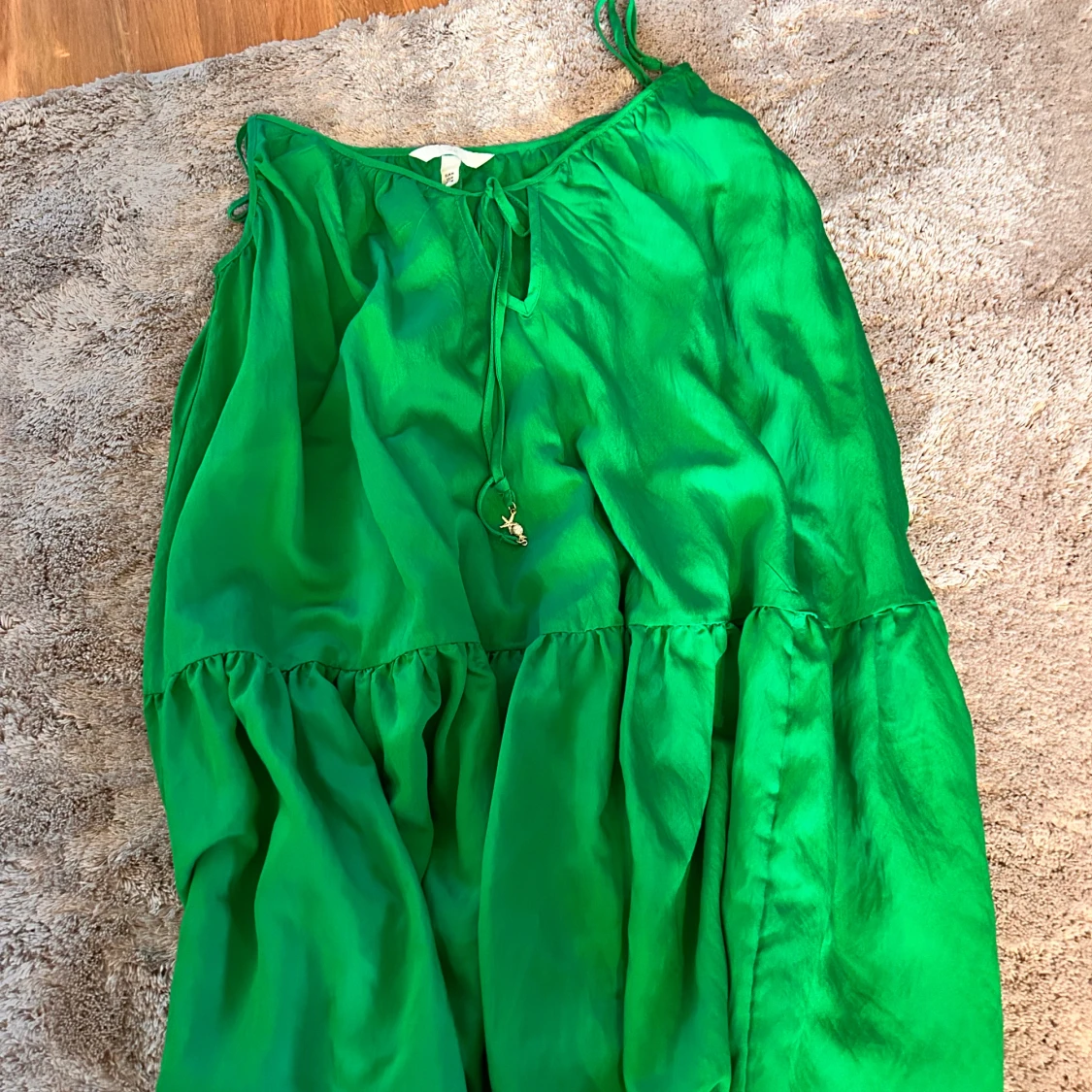 Grön sommarklänning från H&M