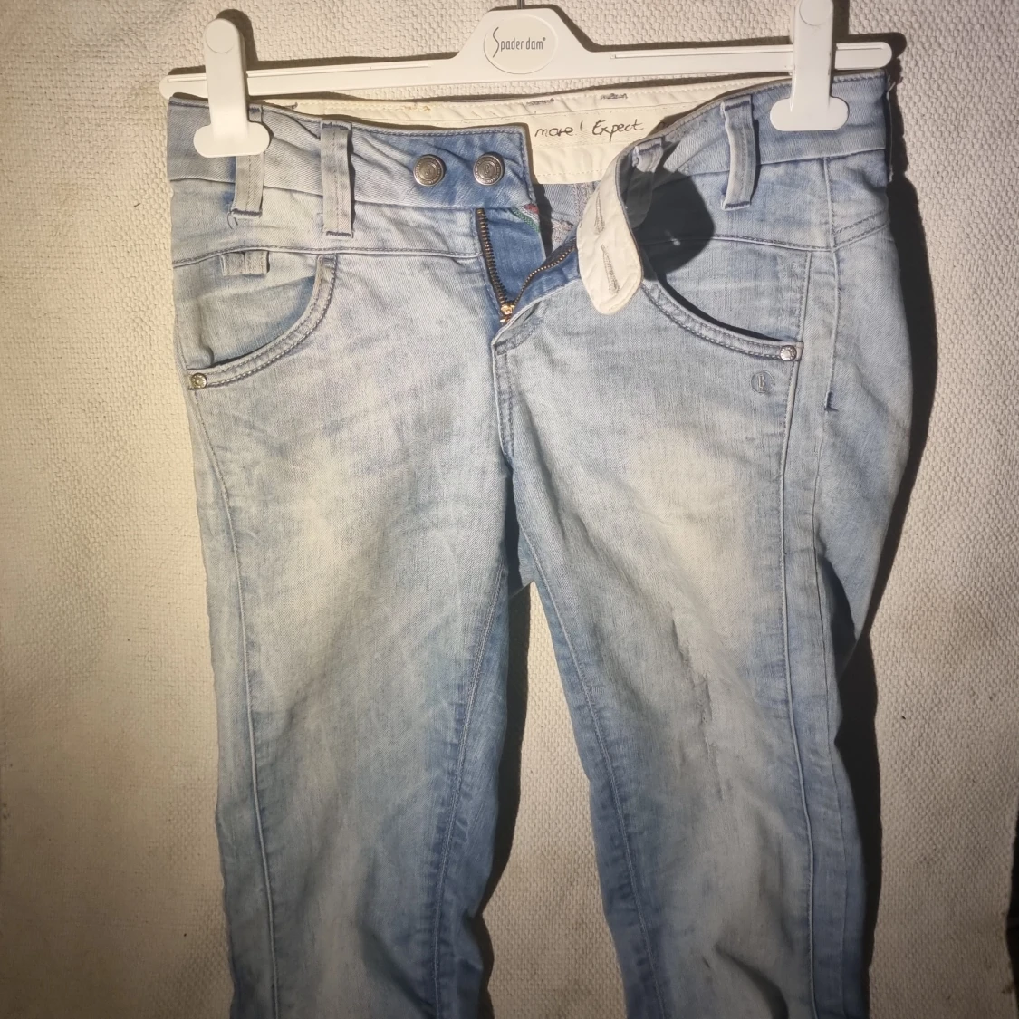 Ljusblå jeans från Object