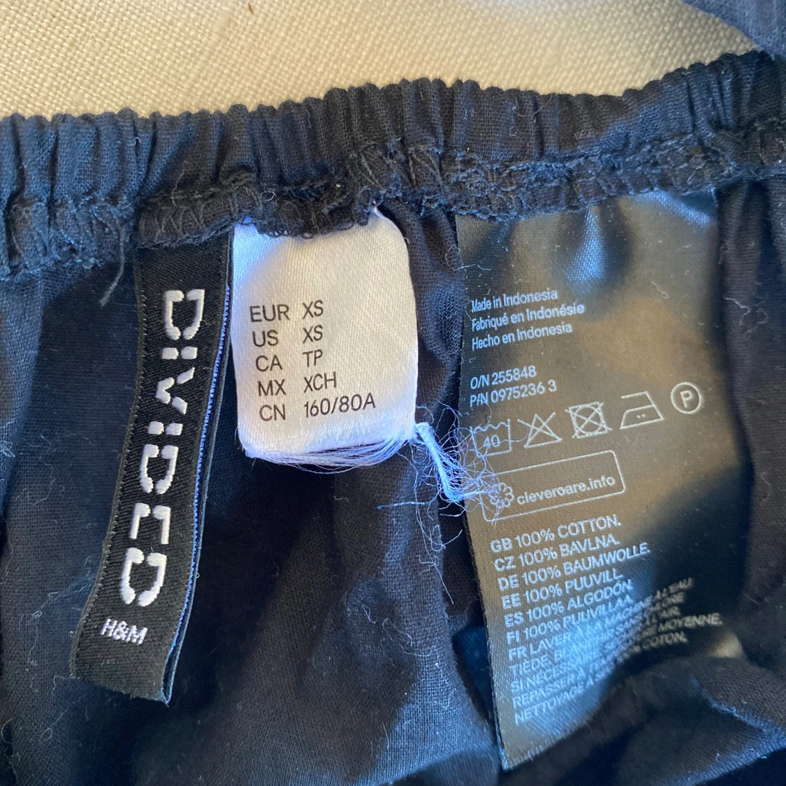 Svart croptop H&M XS - 1