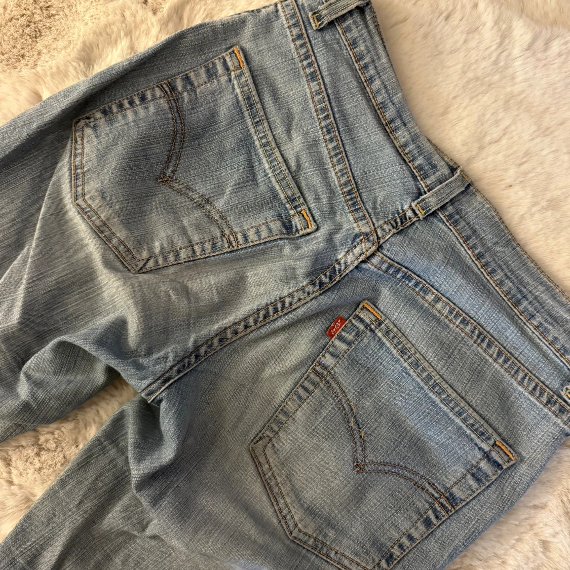 Levis 517 ljusblå bootcut jeans - 1