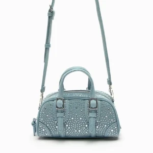 ljusblå zara väska🩵 - Jättesnygg och i toppskick! Säljer för att den tyvärr inte kommer till användning ❤️