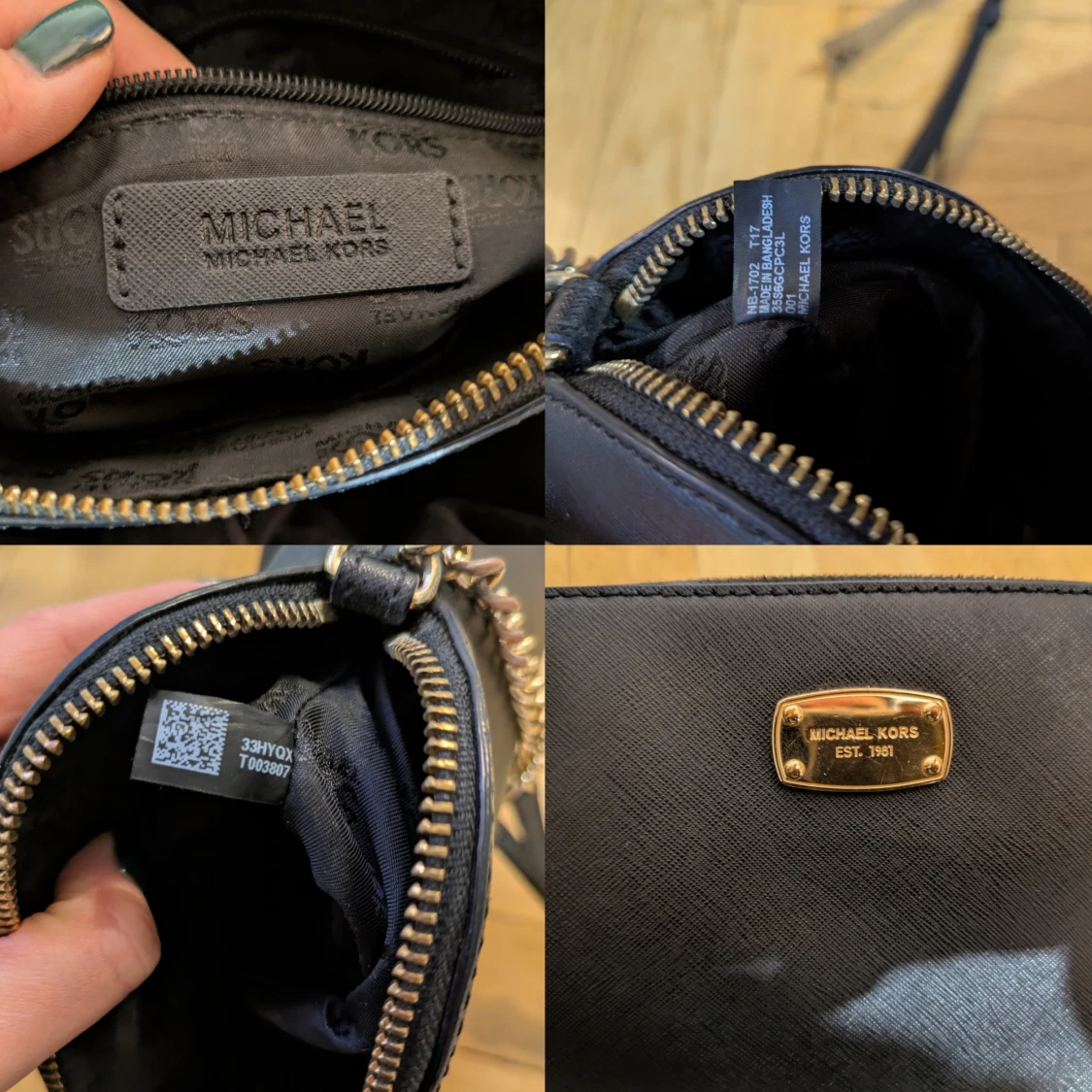 Svart axelväska från Michael Kors - 3