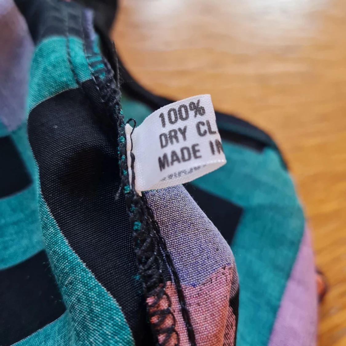 Blommig blus Electric Blue retro strl 12 - 4