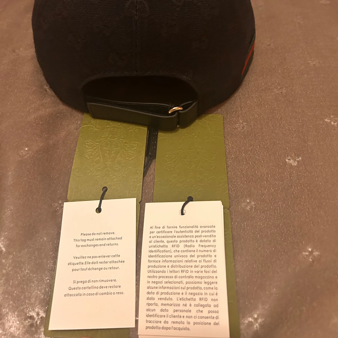 Svart gg keps 🧢  - 3