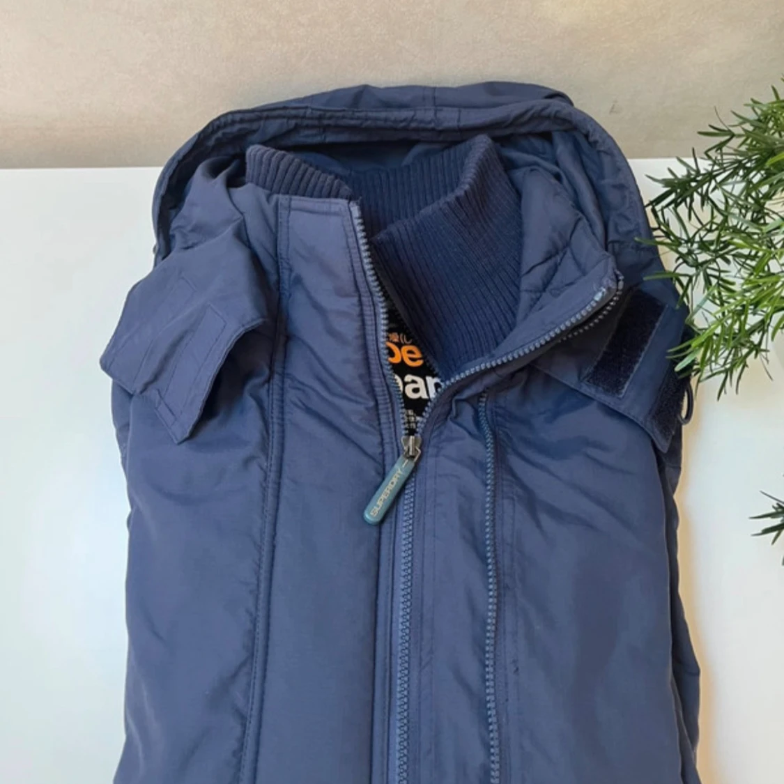 Marinblå vindjacka Superdry M - 2