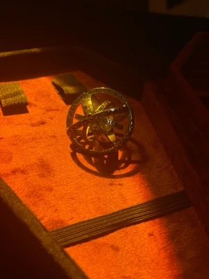 Häftig ring - En sjukt häftig ring som kan vecklas ut till en boll. Bär denna så du kan imponera på andra för att sedan säga ”jag köpte den på second hand” när dom frågar.  