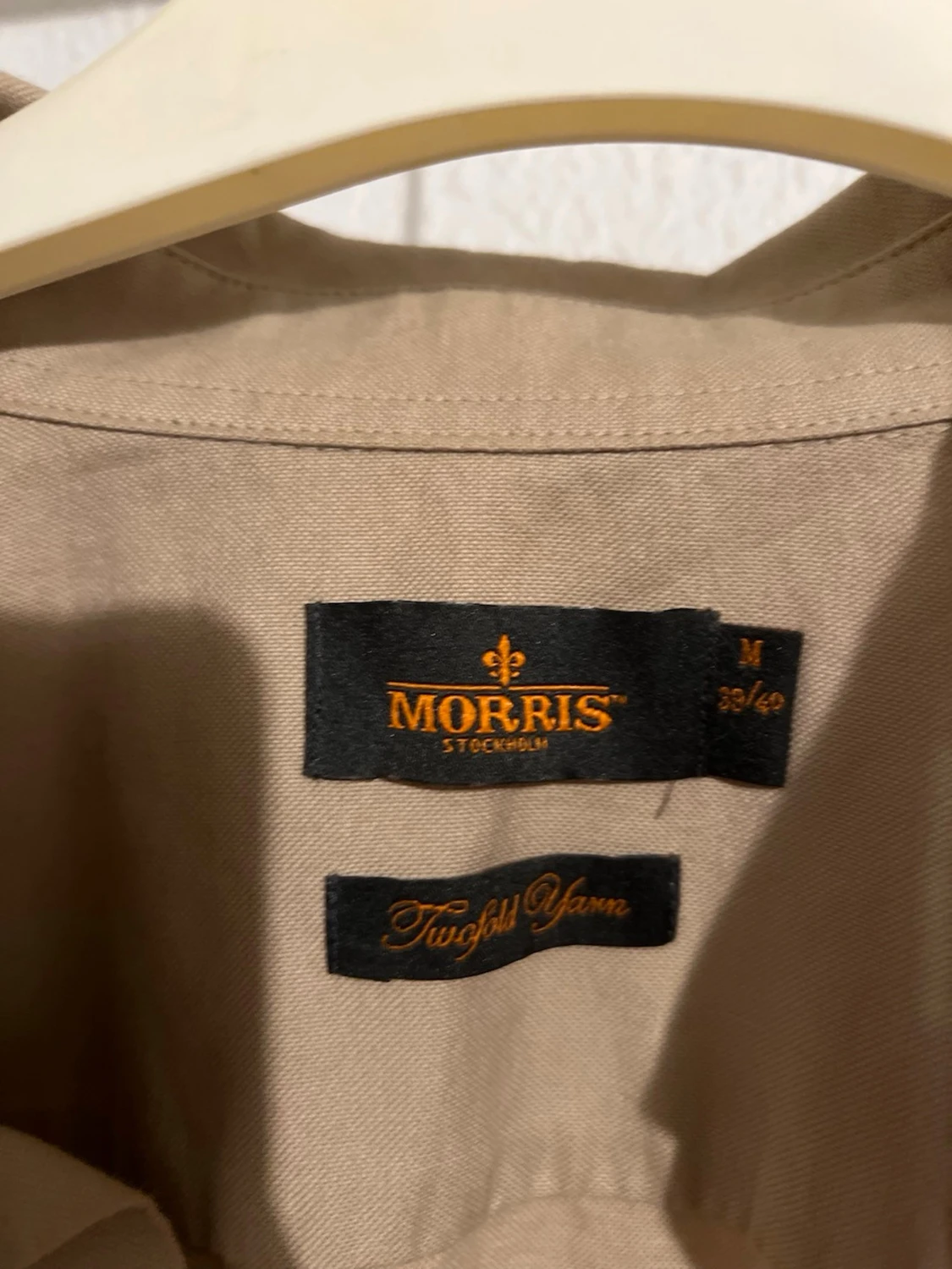 Beige skjorta från Morris  - 2