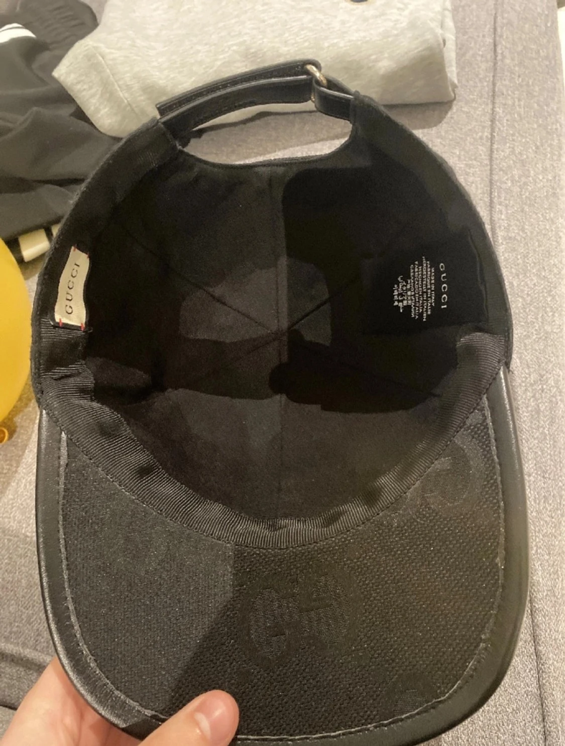 Svart Jumbo Keps - 2