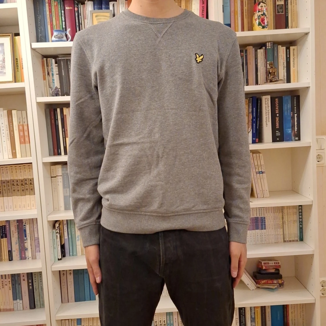 Grå sweatshirt från Lyle & Scott - 2