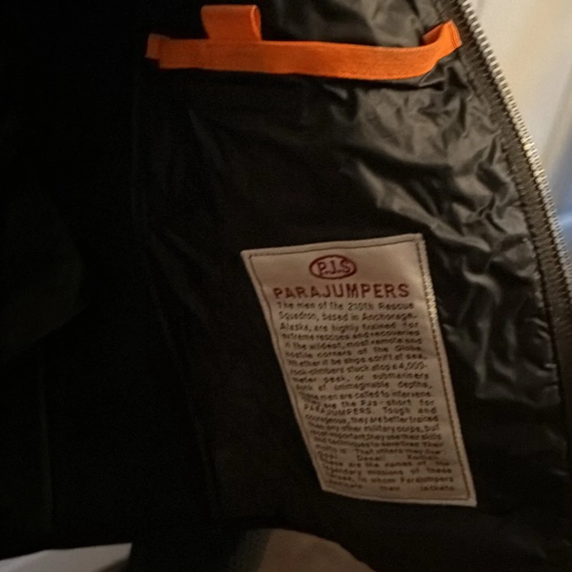 Svart quiltad jacka Parajumpers fin present till lillebror  - 2