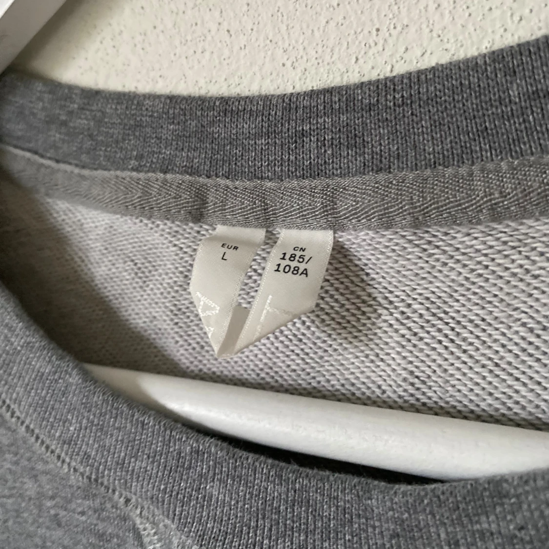 Grå sweatshirt från ARKET i bomull - 2