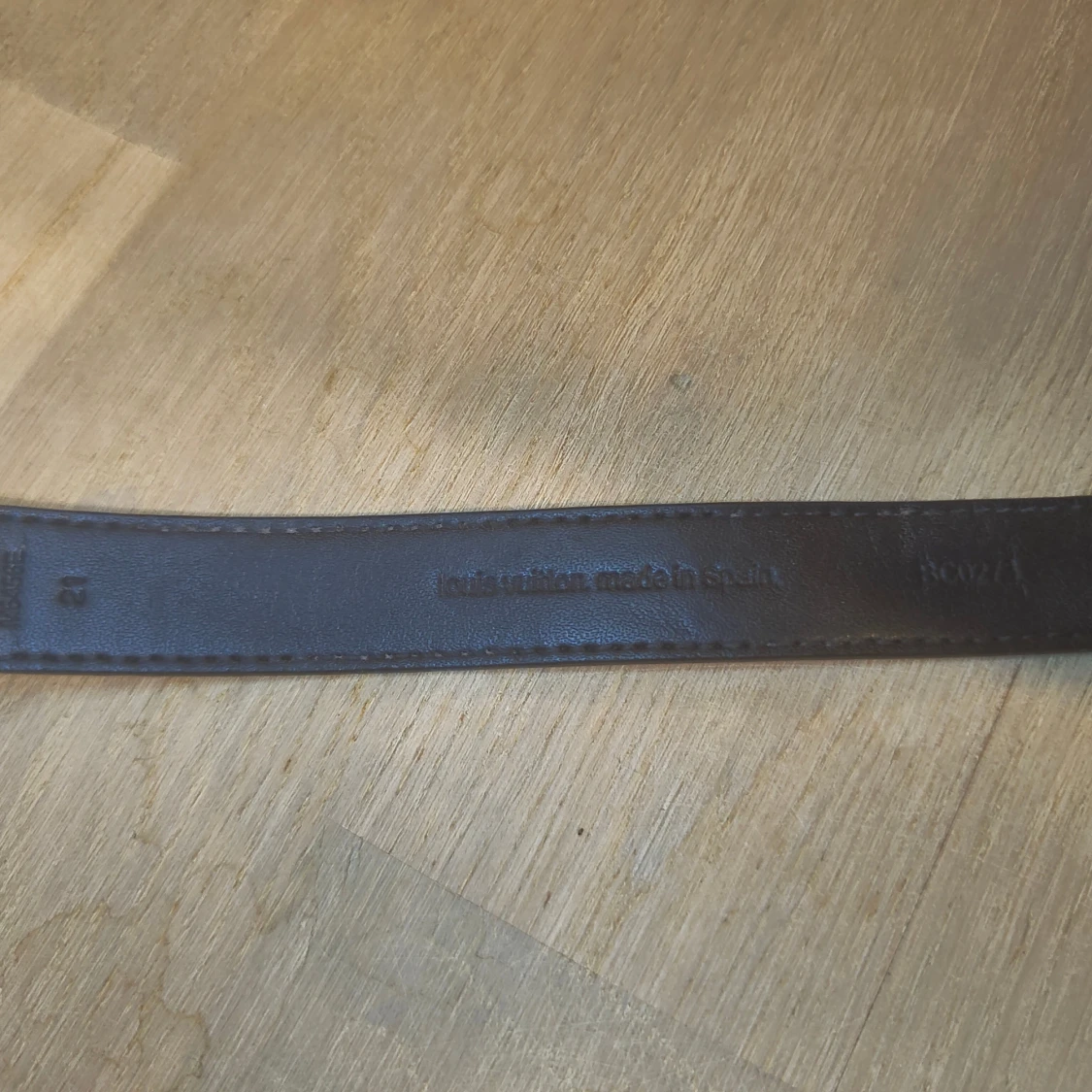 Svart Louis Vuitton armband i skinn - 2